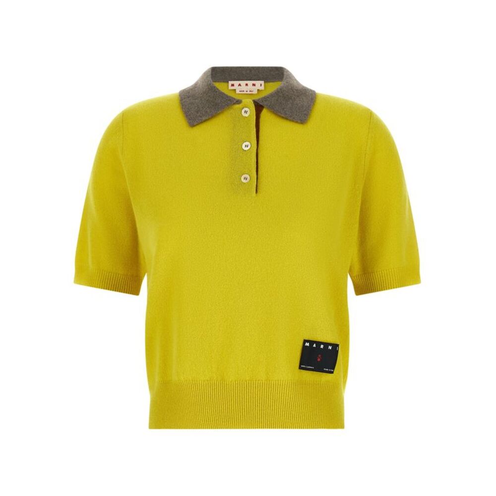 Marni Women Cashmere Polo Shirt